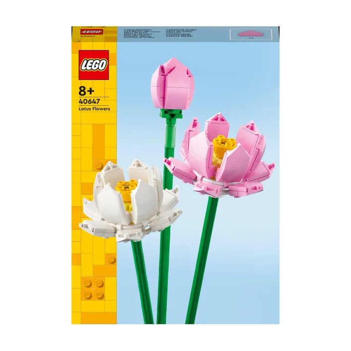 Конструктор LEGO Botanicals Квіти лотоса 220 деталей (40647)