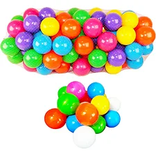 Кульки "80 мм." 100 шт. / у сітці 17103 м’які (3) "M Toys"
