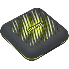 Кейс для капсул Fitseven UZSPACE TP005GY, графитовый с желтым