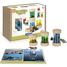 Игровой набор Guidecraft Natural Play Сокровища в цветных баночках (G3087)