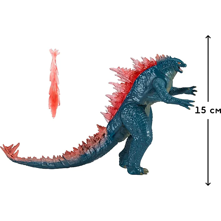 Фігурка GODZILLA X KONG – ҐОДЗІЛЛА ПІСЛЯ ЕВОЛЮЦІЇ З ПРОМЕНЕМ (15 см) 35202 (Різ8152)