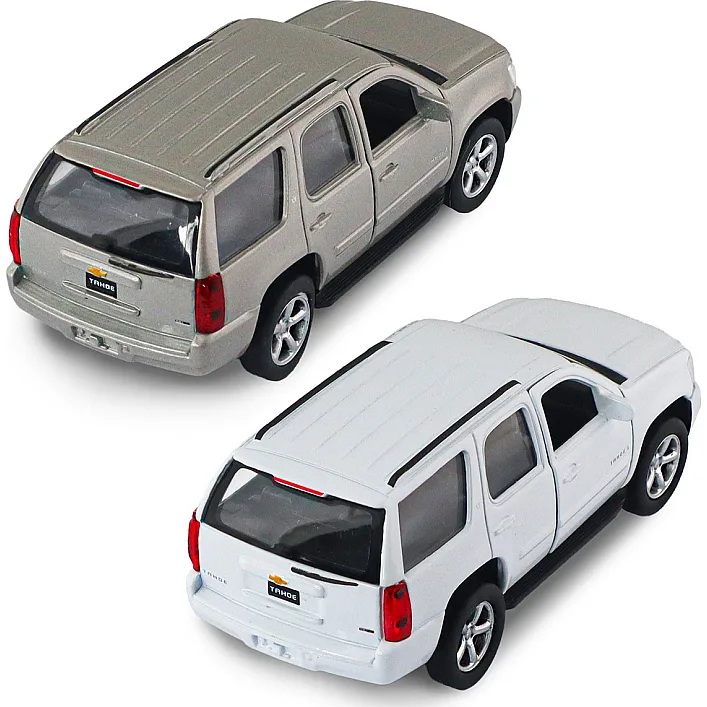 Автомодель - Chevrolet Tahoe 2008 (белый, серый)