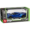Автомодель - FORD GT (блакитний металік, сріблястий металік, 1:32)