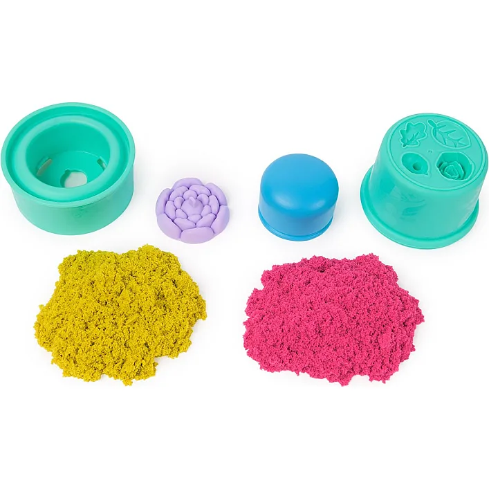 Набор песка для детского творчества - Kinetic Sand Сказочные цветы