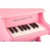 Детское пианино, New Classic Toys, розовое, 18 клавиш, арт. 10158