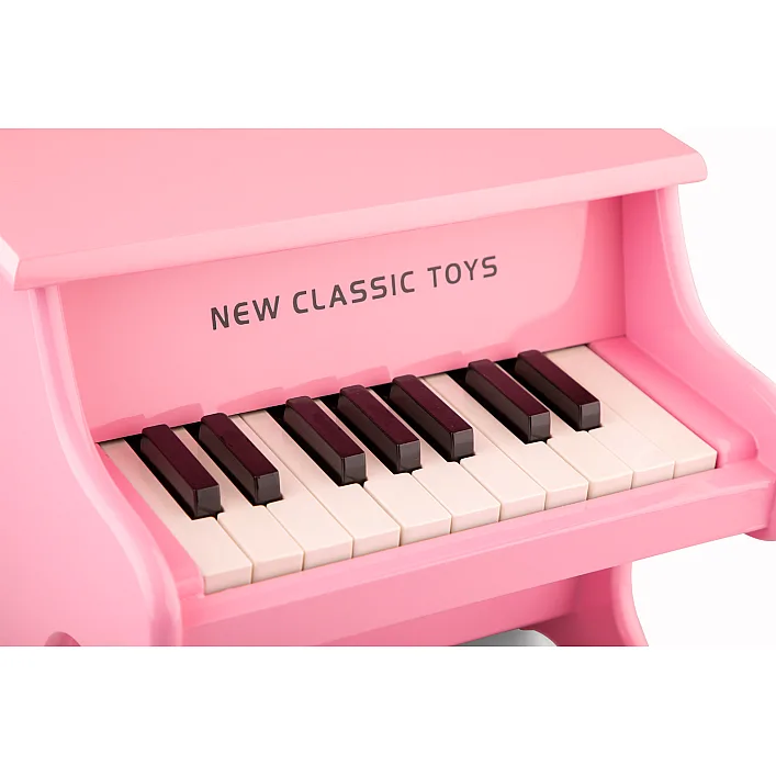 Детское пианино, New Classic Toys, розовое, 18 клавиш, арт. 10158