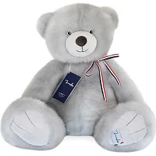 М'яка іграшка Французький ведмідь, Mailou, сірий, 50 см, арт. MA0110