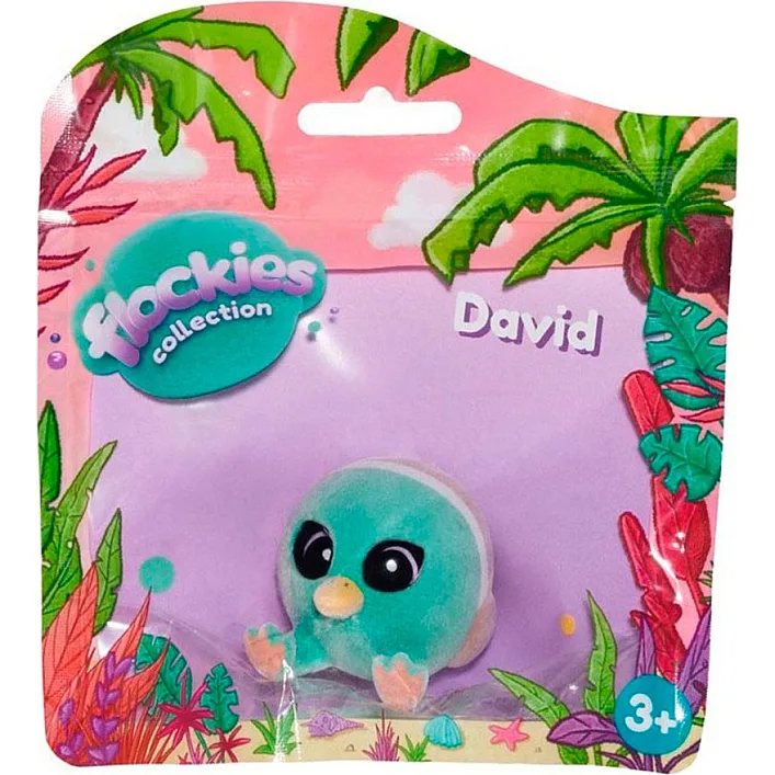 Коллекционная фигурка Flockies S2 - Утка Дэвид