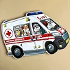 Деревянный пазл-сортер "Скорая помощь" Ubumblebees (ПСФ020) PSF020