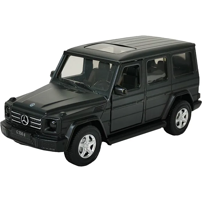 Автомодель - MERCEDES BENZ G350 (черный) 250274 в коробке TechnoDrive (Маш8792)