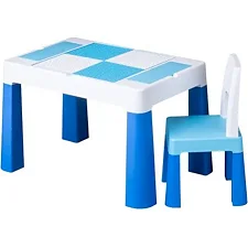 Комплект Multifun Eco 1+1 (столик та кріселко) синій, MF-004-120 TEGA (Пол0187)