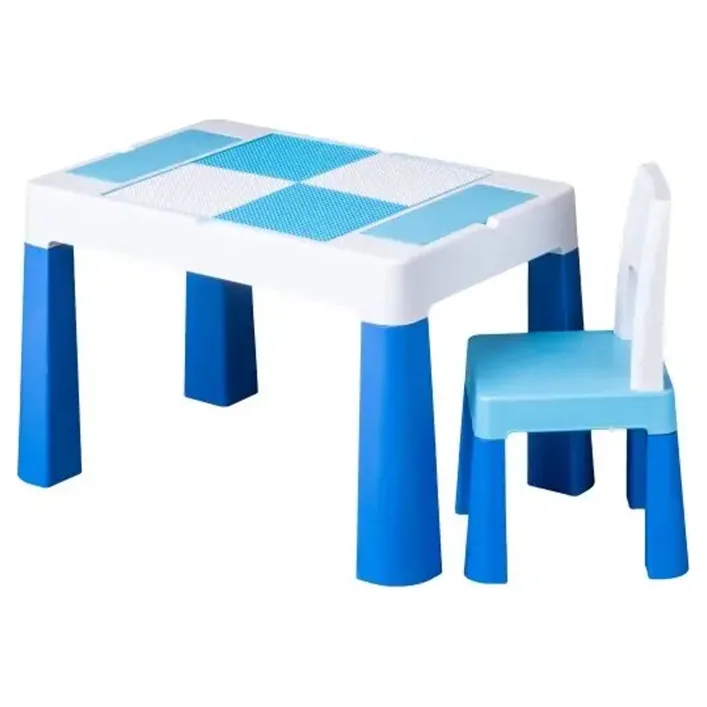 Комплект Multifun Eco 1+1 (столик та кріселко) синій, MF-004-120 TEGA (Пол0187)