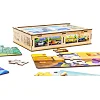 Деревянный пазл 4 в 1 "Животные" 15 элем. в рисунке Puz-10369 PuzzleOK (Дер6979)