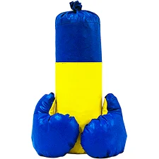 Боксерський набор "Ukraine" маленький 2014ST высота 40 см