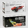 Самокат трехколесный LT-12857 Best Scooter с парогенератором (6) складной руль, ЗВУК МАШИНЫ, ДЫМ, СВЕТ, пластмассовый, колеса PU 120х35мм, в коробке