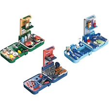 Игровой набор 25733/35/37 Повар/врач/строитель (3 вида) в чемодане в коробке 27*10*22,4 см (Рез3537)