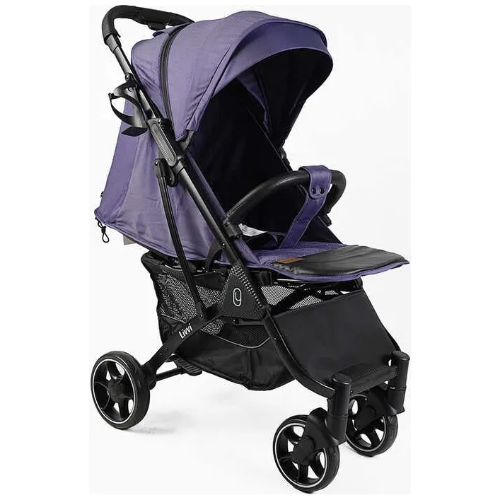 Тележка прогулочная детская "JOY" Livvi LV-04270 (1) рама алюминиевая, футкавер, подстаканник, телескопическая ручка, в коробке