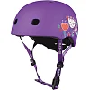 Защитный шлем Micro - Фиолетовый с цветами (52-56 cm, M)