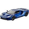 Автомодель - FORD GT (блакитний металік, сріблястий металік, 1:32)