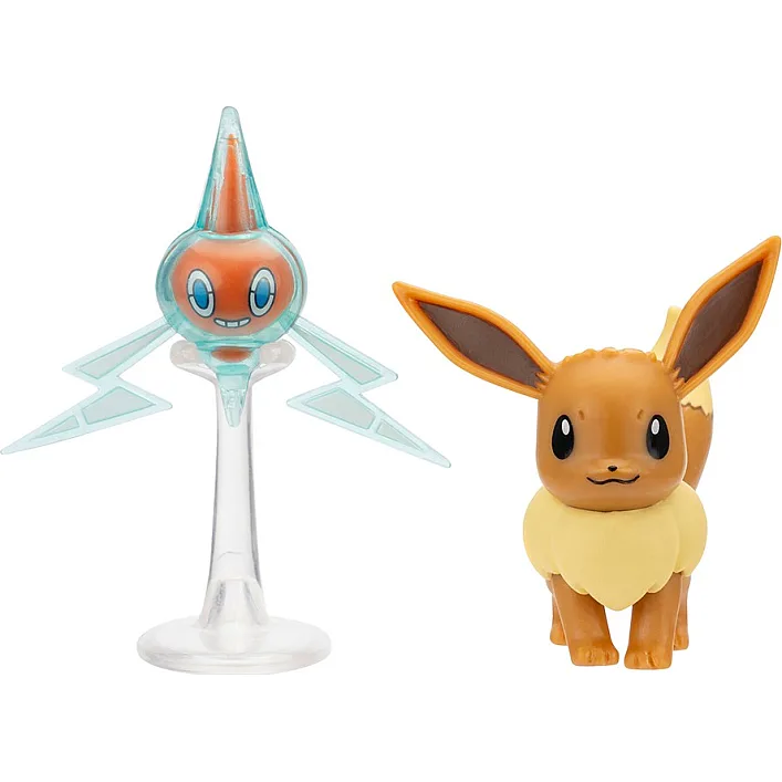 Набор игровых фигурок Pokemon W17 - Иви и Ротом