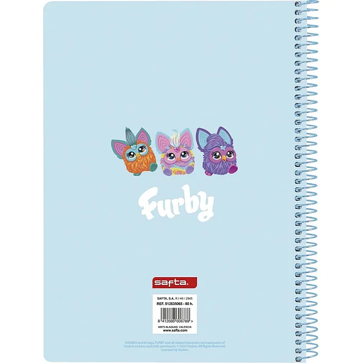 Блокнот FURBY, Safta (06788)