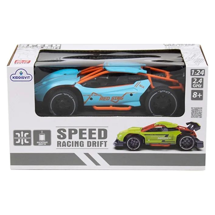 Автомобиль Speed racing driftr на р/у – Red Sing (голубой, 1:24)