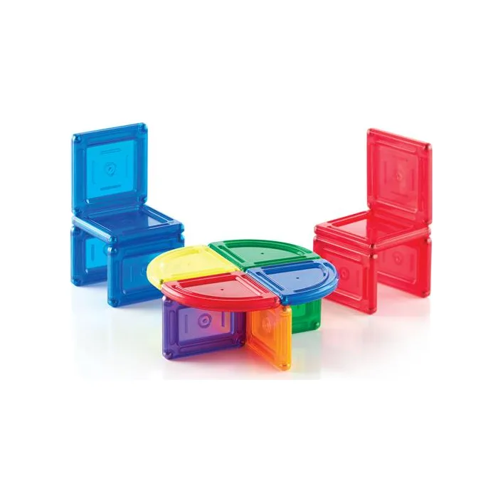 Магнитный конструктор Guidecraft PowerClix Solids, 44 детали (G9421)