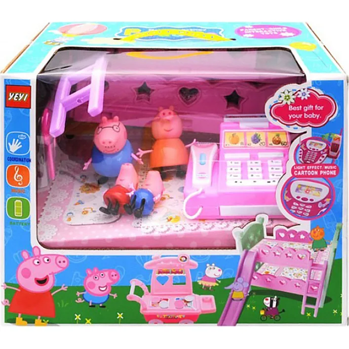 Игровой набор "Свинка" в коробке YM88-08 р.32,5*26*21,5см. (Зви8808)