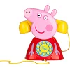 Іграшка-каталка на мотузочці PEPPA - ТЕЛЕФОН ПЕППИ