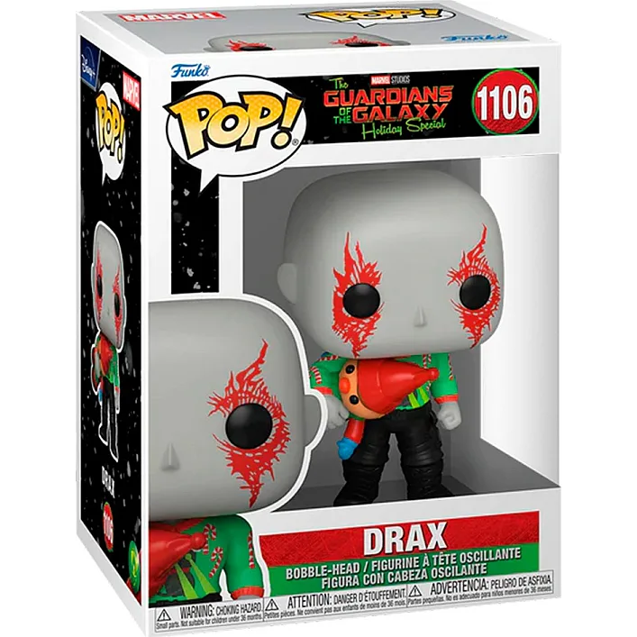 Игровая фигурка Funko Pop! серии Стражи галактики: Holiday Special – Дракс