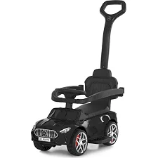 Детская Каталка-толокар (M 6255EL-2) музыка, свет, кожа, подстаканник, MP3, USB, BLUETOOTH
