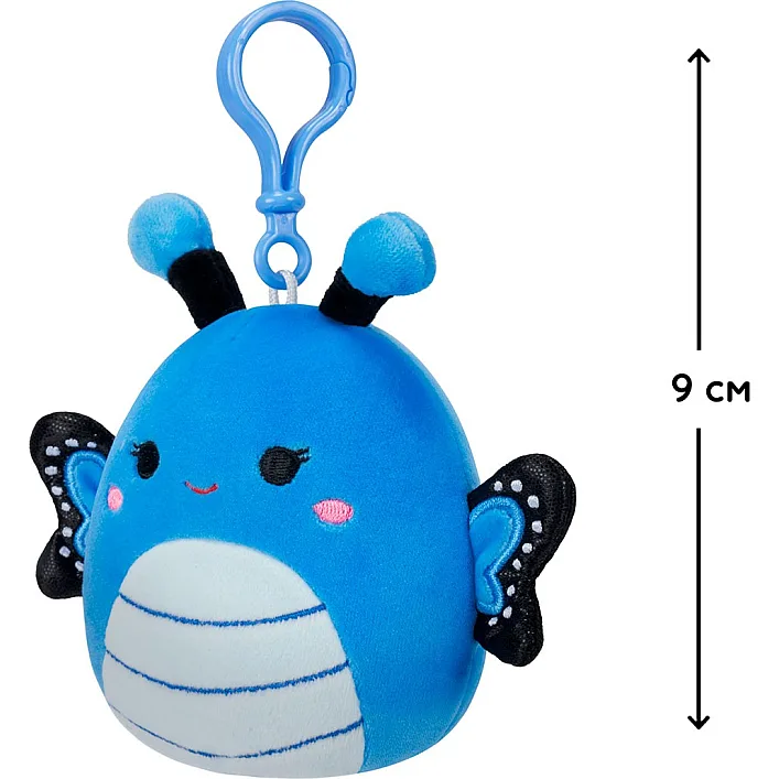 М'яка іграшка на кліпсі SQUISHMALLOWS – МЕТЕЛИК ВЕЙВЕРЛІ (9 cm)