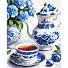 Картина по номерам ArtCraft Натюрморт в голубых тонах 40х50 см (12040-AC)