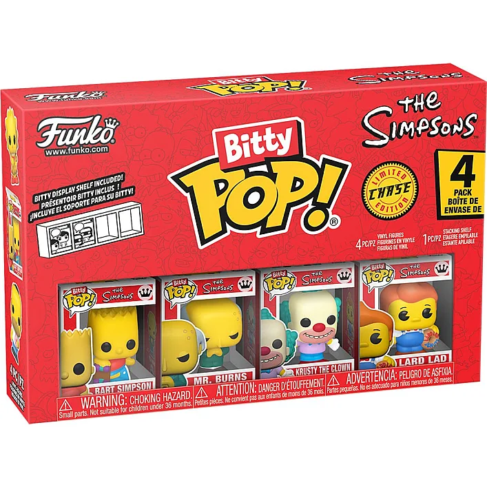 Набор игровых фигурок Bitty POP! - Барт (4 фигурки в асс.)