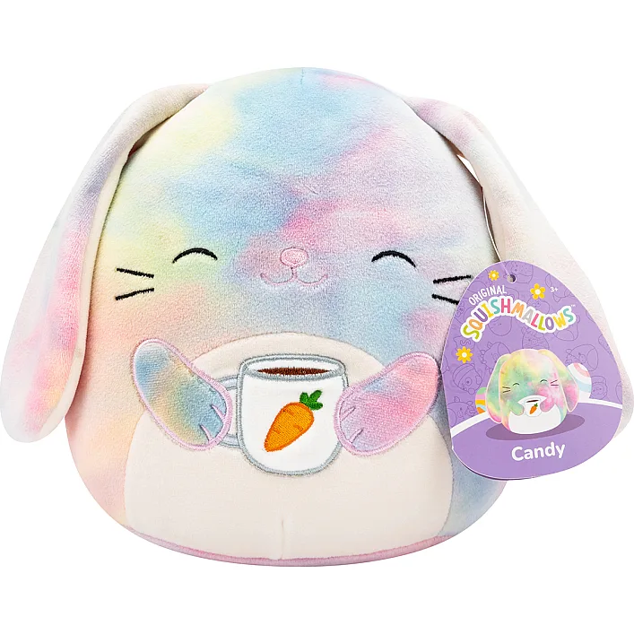 М'яка іграшка SQUISHMALLOWS – КРОЛИК КЕНДІ (19 cm)