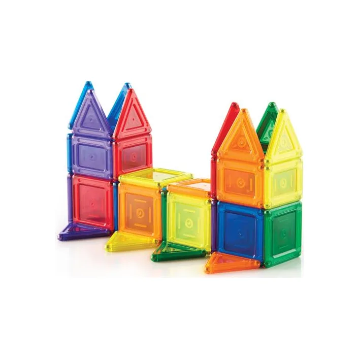 Магнитный конструктор Guidecraft PowerClix Solids, 44 детали (G9421)