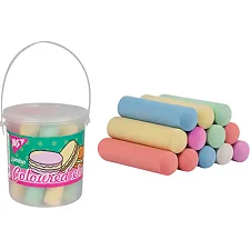 Мел цветной 400510 JUMBO "Sweet Cream" 12 шт в ведре Yes (Кнц5659)
