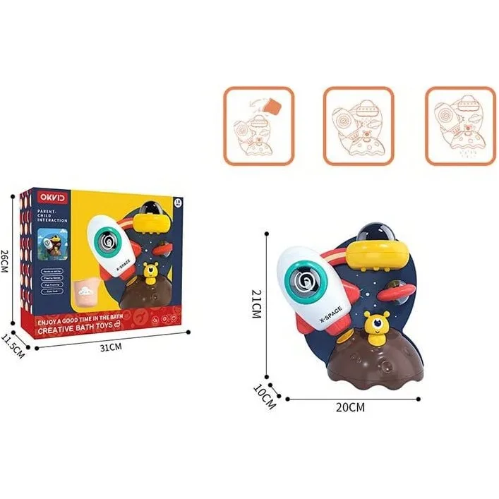 Игра для ванны 5006 (18) космическая прогулка, в коробке