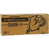 Самокат двухколесный "Best Scooter" SH-50730(4) "SHARK", с ручным тормозом, зажим руля, колеса PU - 20 см, 1 амортизатор, в коробке