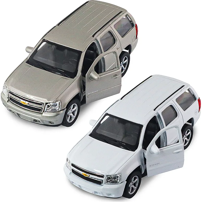 Автомодель - Chevrolet Tahoe 2008 (белый, серый)