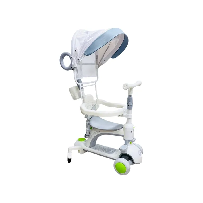 Самокат Smart Baby 669 Green трансформер з дашком Maraton