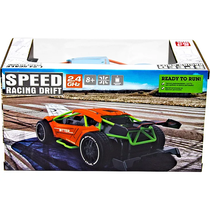 Автомобиль Speed racing driftr на р/у – Red Sing (голубой, 1:24)