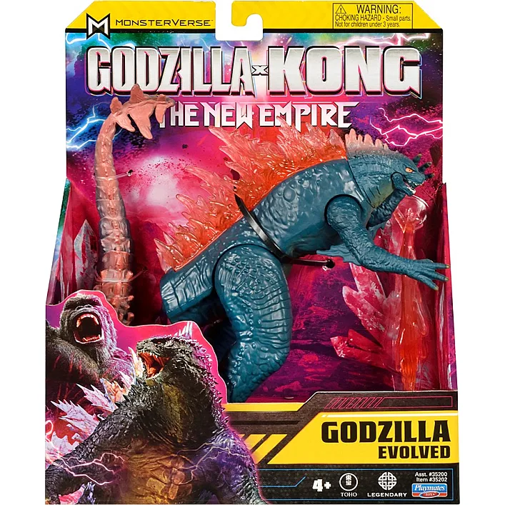Фігурка GODZILLA X KONG – ҐОДЗІЛЛА ПІСЛЯ ЕВОЛЮЦІЇ З ПРОМЕНЕМ (15 см) 35202 (Різ8152)