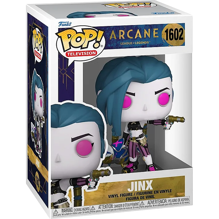 Ігрова фігурка FUNKO POP! серії "Аркейн" - ДЖИНКС