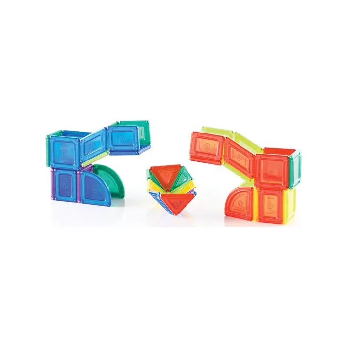 Магнитный конструктор Guidecraft PowerClix Solids, 44 детали (G9421)
