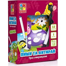 Настольная игра "Пиши и вытирай. Ферма" VT5010-19 VladiToys (Нас5119)