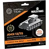 Коллекционная модель-конструктор Metal Time World of Tanks танк AMX-13/75 (MT068)