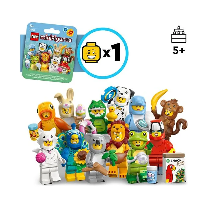 Конструктор LEGO Minifigures Тварини. Серія 28 7 Деталей ( 71051 )