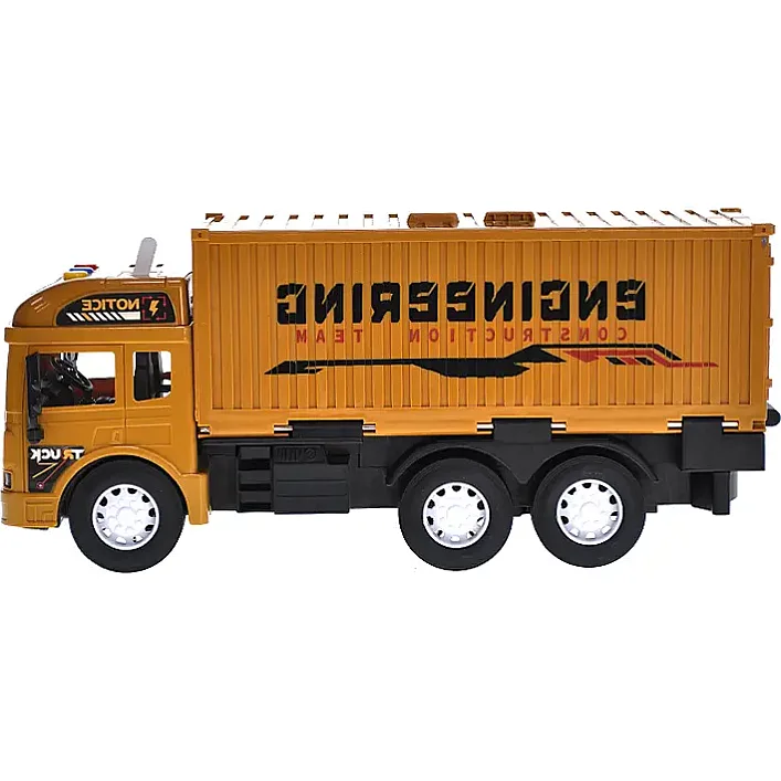 Трейлер-паркинг TN-1285A с металлическими машинками(6 шт) батарейка, музыка, свет 2 цвета кор.46*11*28 см (Маш6212)