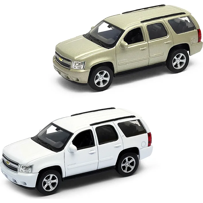 Автомодель - Chevrolet Tahoe 2008 (белый, серый)